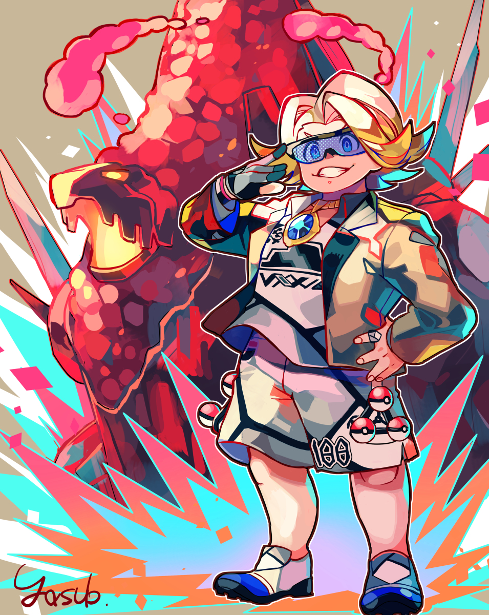 This is a pixiv picture whose title is 岩ジム！.