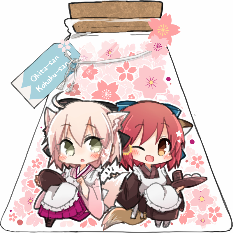 This is a pixiv picture whose title is 【通販開始】ネコミミハーバーリウム🐈🐈🐈.