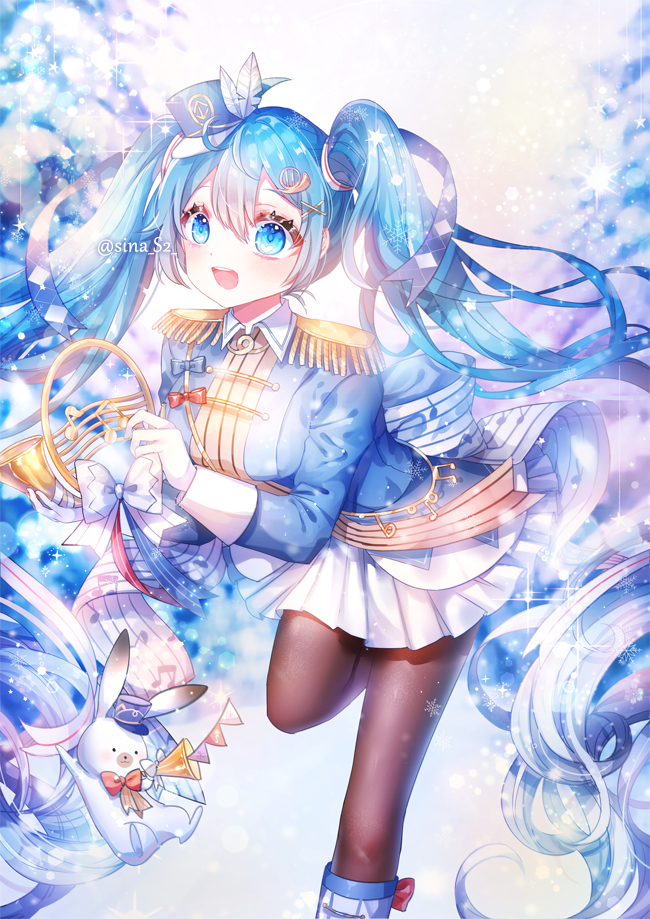 This is a pixiv picture whose title is SNOW MIKU 2020.