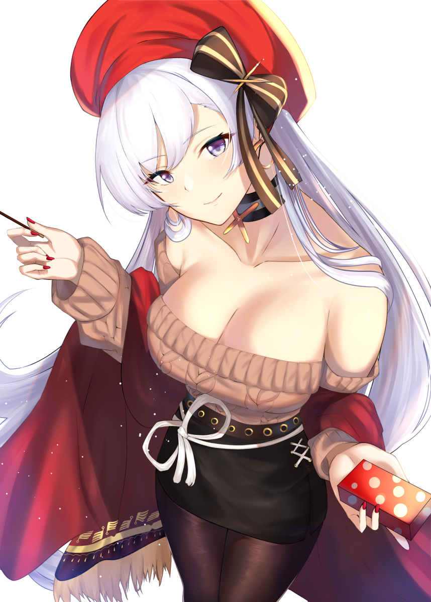 This is a pixiv picture whose title is 私服ベルファスト.
