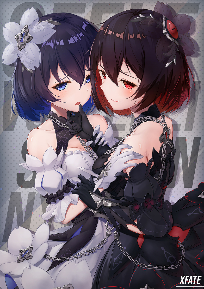 This is a pixiv picture whose title is 双生の彼岸花・ゼーレ².