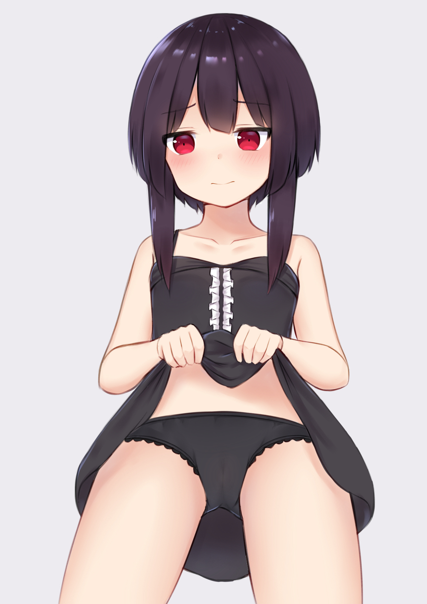 This is a pixiv picture whose title is パンツを見せてくれるめぐみん.
