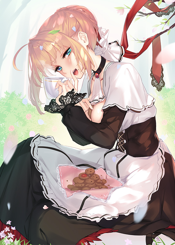 This is a pixiv picture whose title is いたずたなお菓子泥棒のネロちゃん.