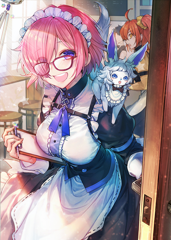 This is a pixiv picture whose title is 【 DEAR MASTER 】マシュ.
