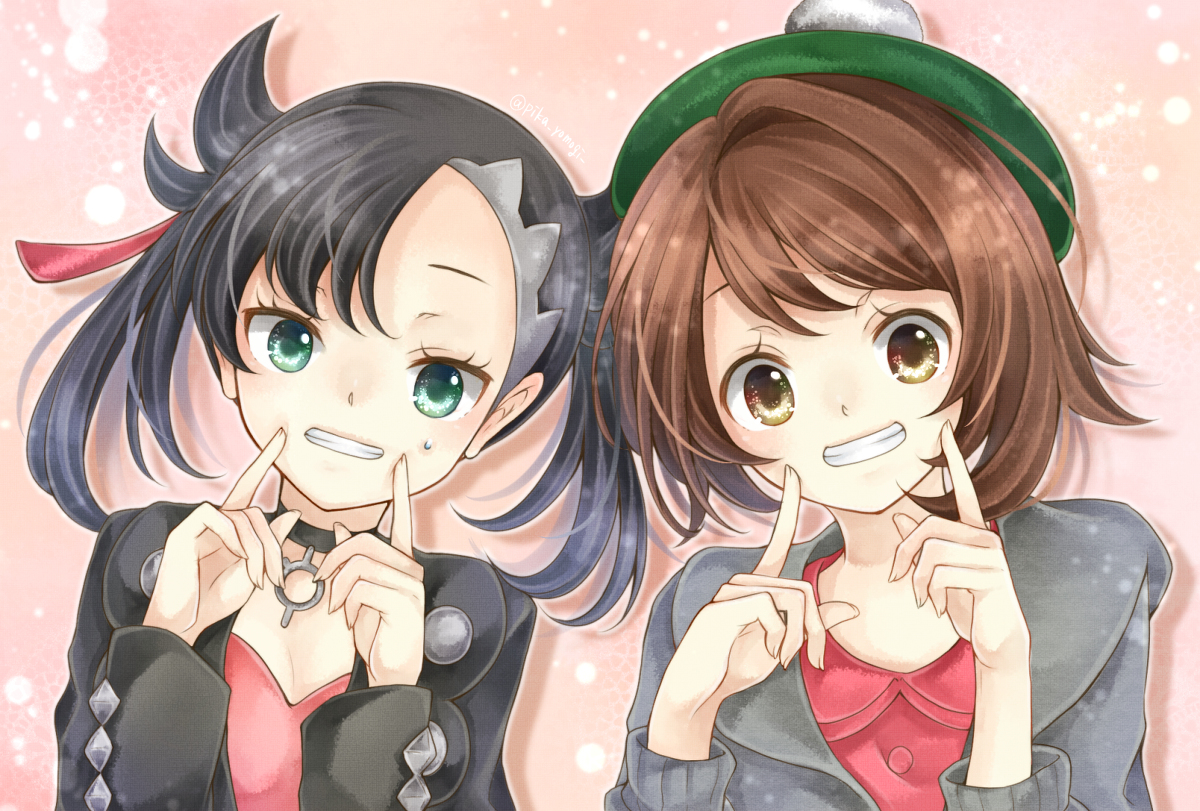 This is a pixiv picture whose title is にーっ.