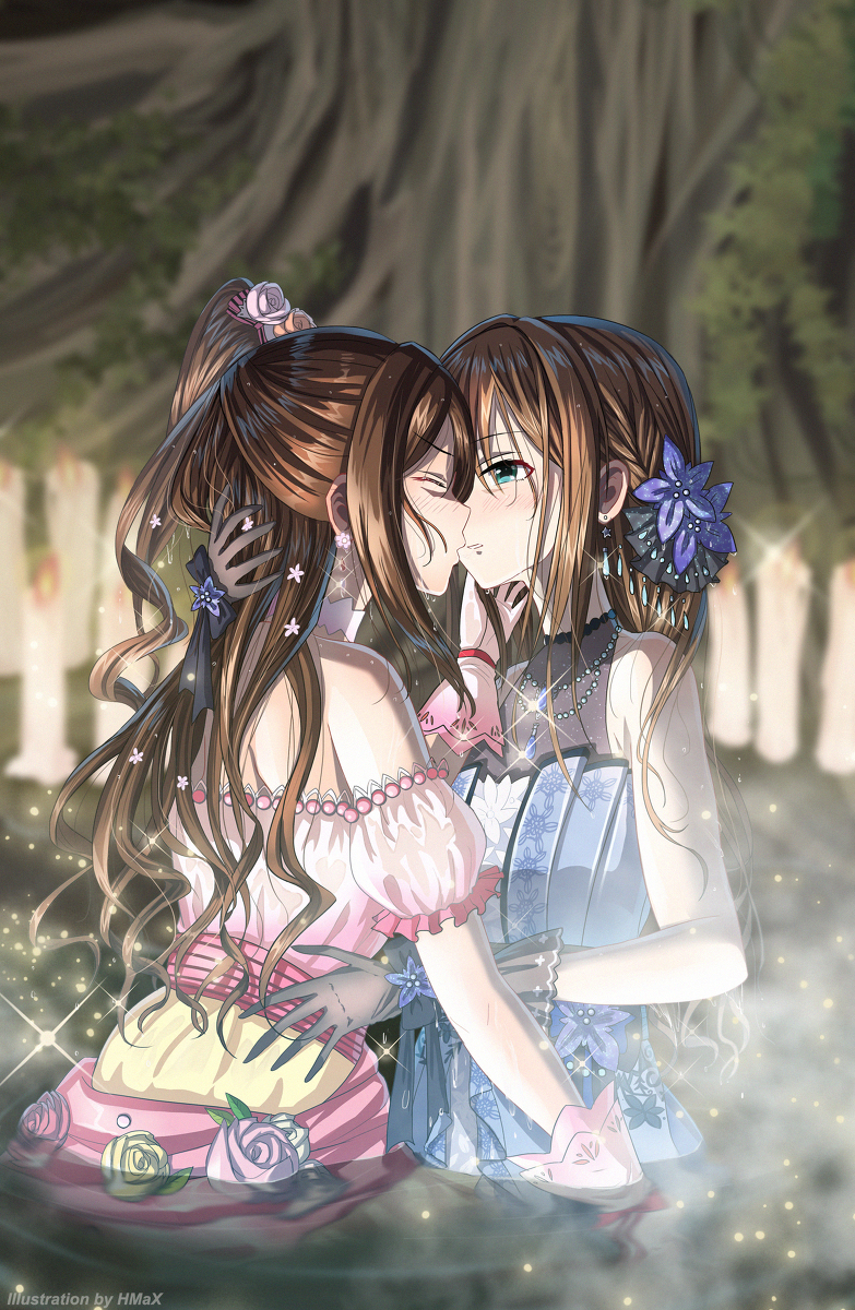 This is a pixiv picture whose title is 卯月X凛.