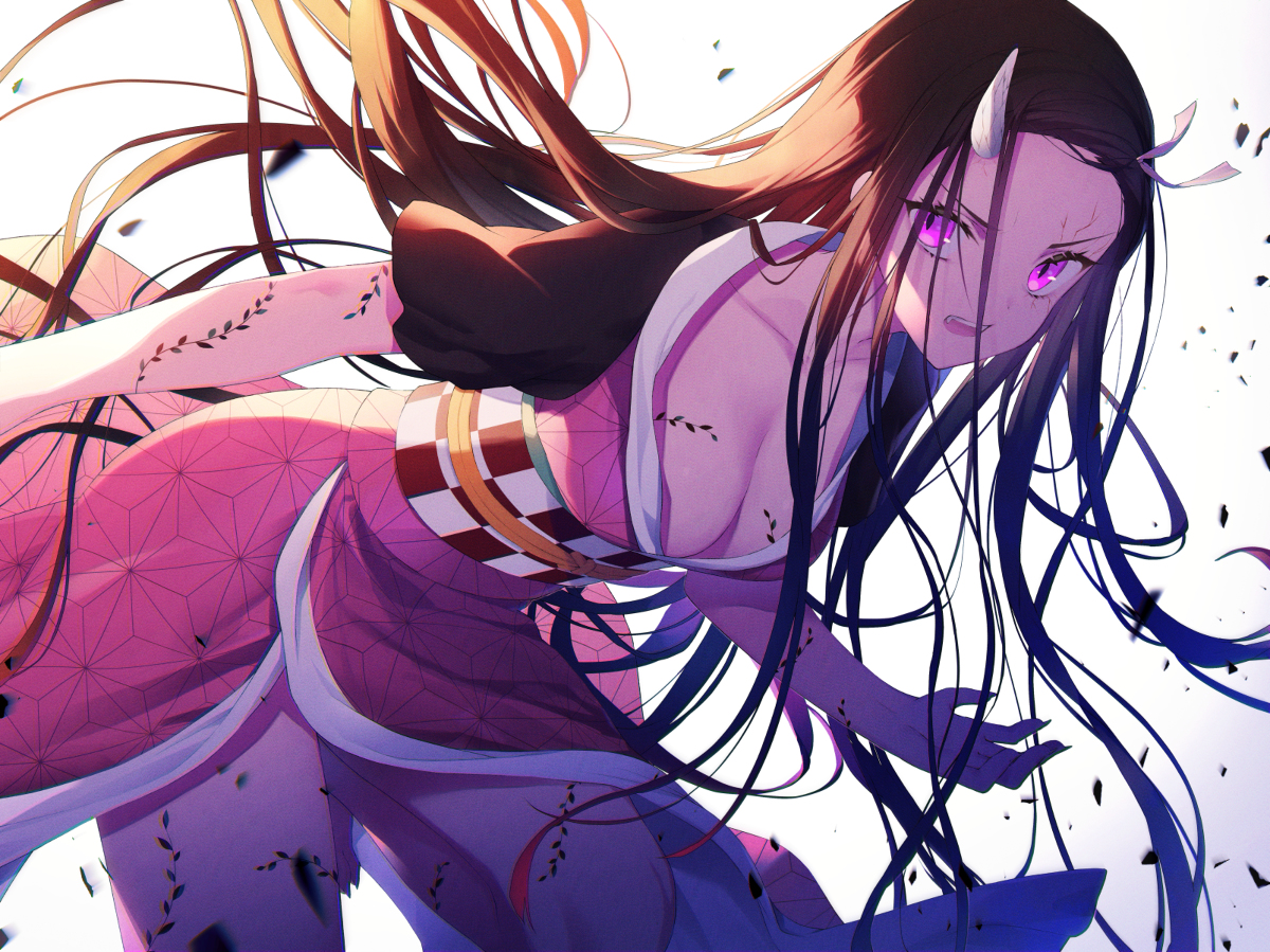 This is a pixiv picture whose title is 👹.