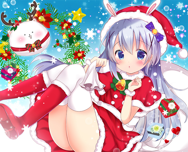 This is a pixiv picture whose title is サンタチノちゃん.