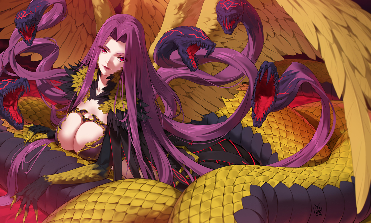 This is a pixiv picture whose title is 百獣母神.