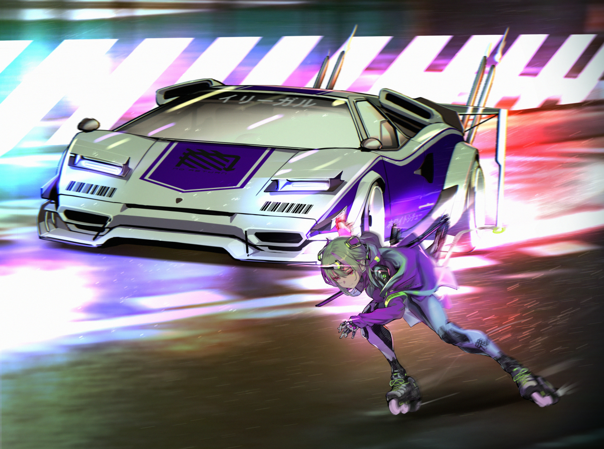 This is a pixiv picture whose title is I don't "knowntach".