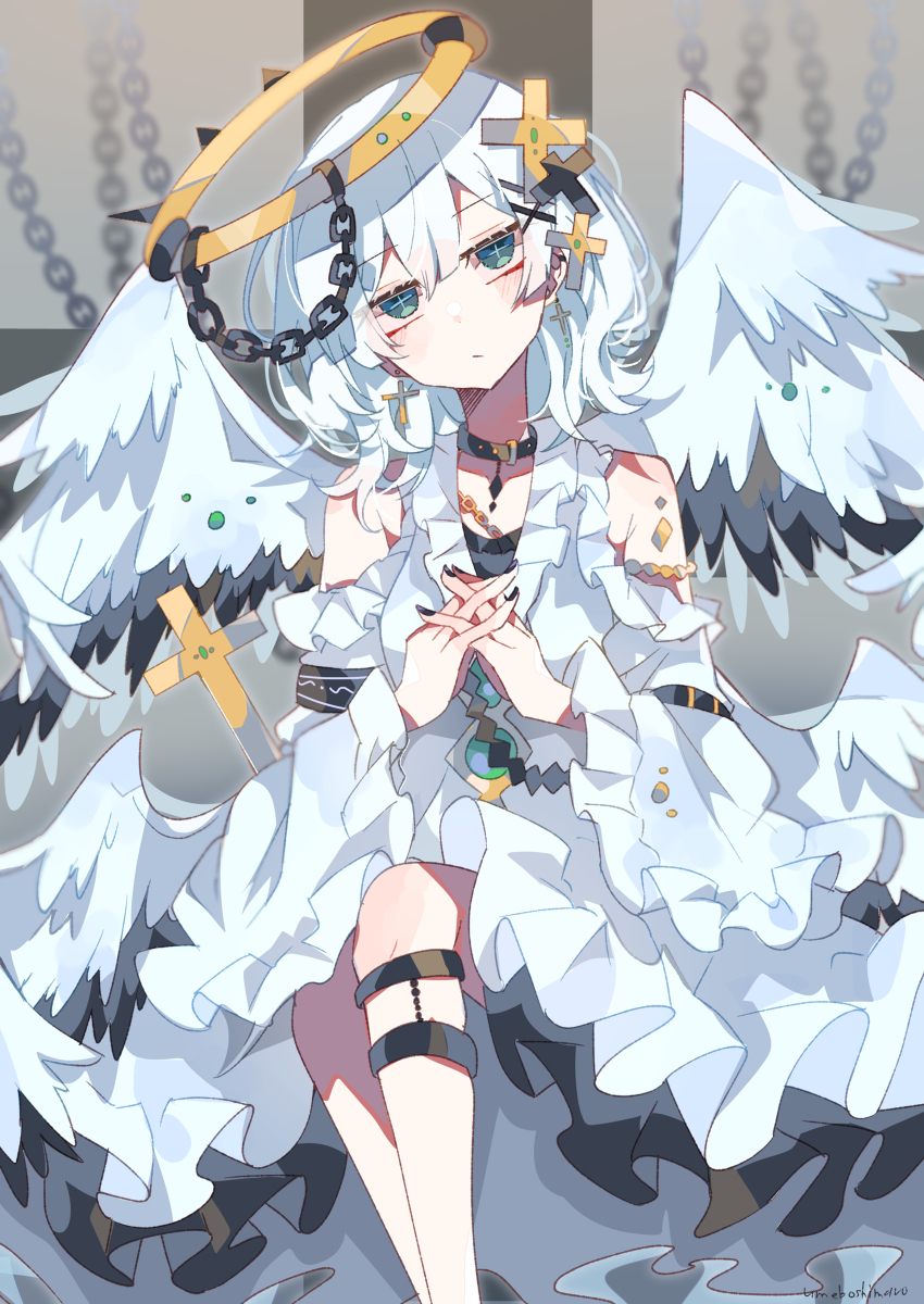 This is a pixiv picture whose title is てんし.