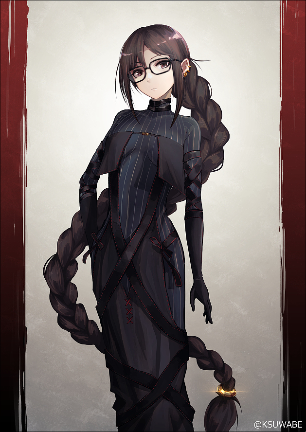This is a pixiv picture whose title is 虞美人.