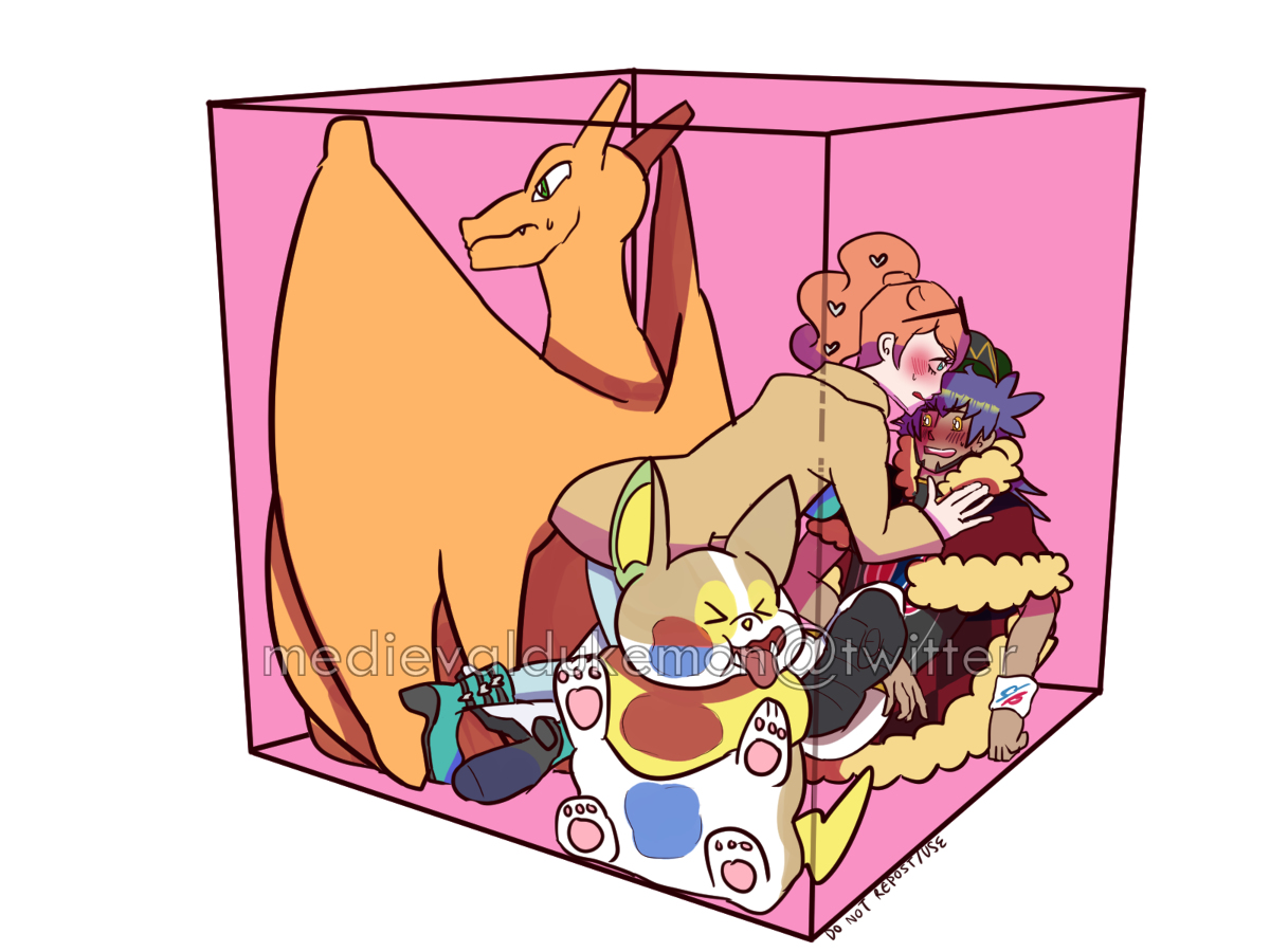 This is a pixiv picture whose title is In a box.