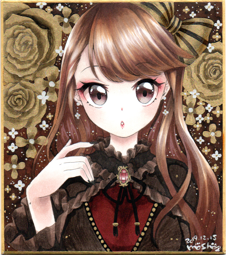 This is a pixiv picture whose title is 金色ラメラメ.