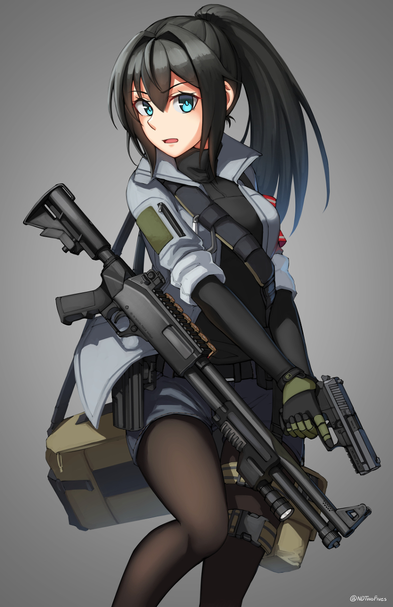 This is a pixiv picture whose title is 20191215 FN Tactical Police.