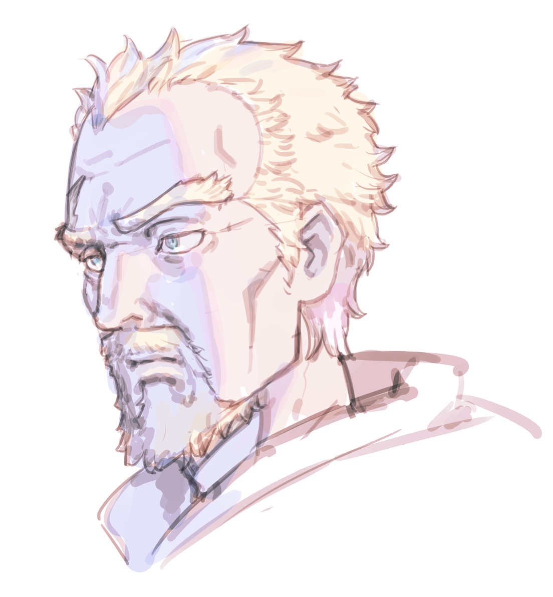 This is a pixiv picture whose title is ヴィンランドサガ落書き.