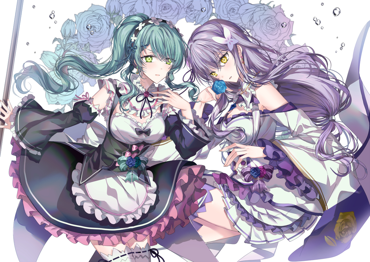 This is a pixiv picture whose title is **.