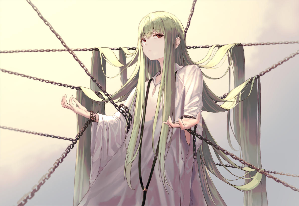 This is a pixiv picture whose title is エルキドゥ.