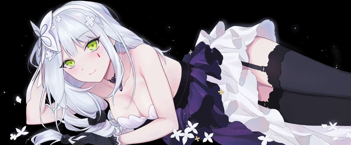 This is a pixiv picture whose title is HK416.
