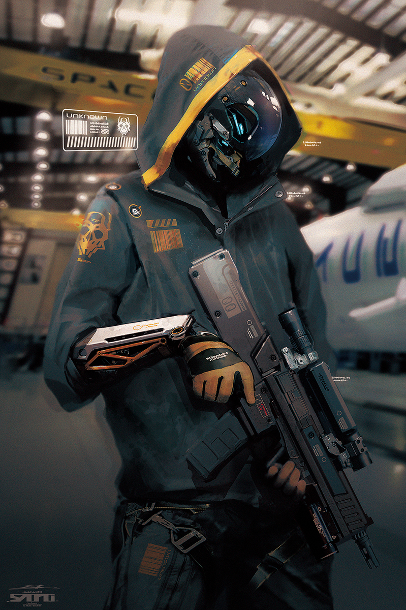 This is a pixiv picture whose title is enemy security.