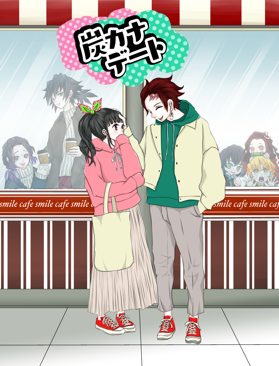 This is a pixiv picture whose title is 炭カナデート.