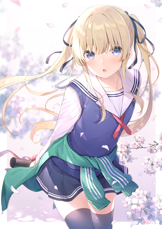 This is a pixiv picture whose title is 「あたしのこと、好きだった？」.