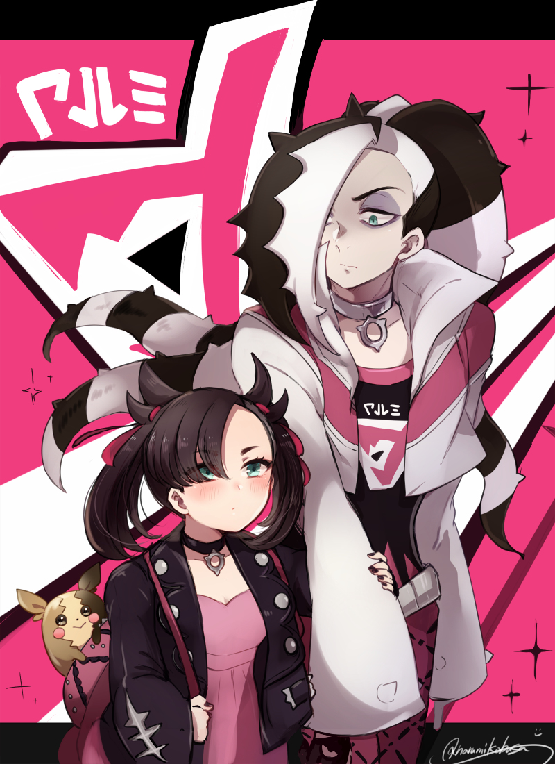 This is a pixiv picture whose title is スパイク兄妹.