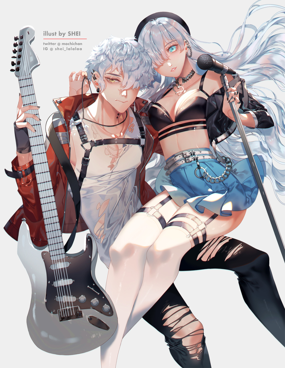 This is a pixiv picture whose title is Russian Rock!.