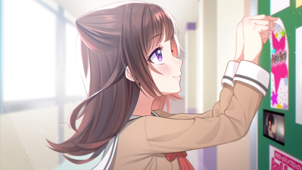 This is a pixiv picture whose title is poppin party.