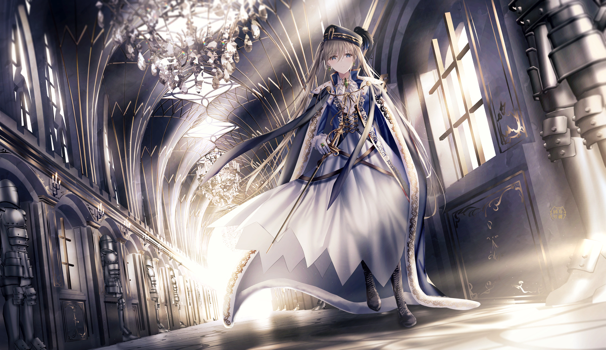 This is a pixiv picture whose title is 西风.