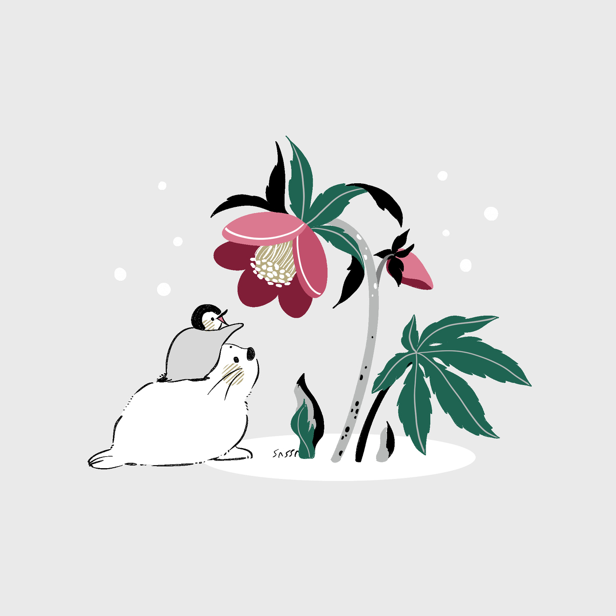 This is a pixiv picture whose title is 【今日の極地】12/19.