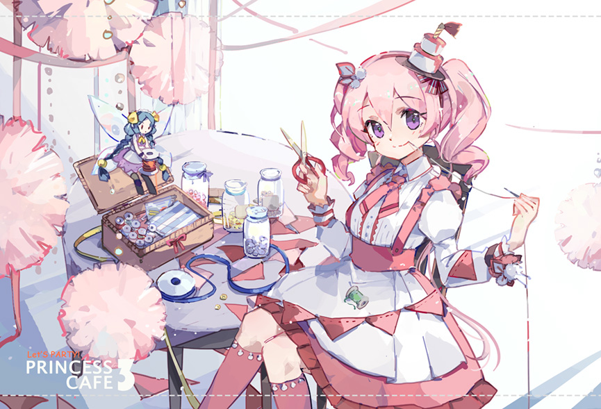 This is a pixiv picture whose title is メイド☆ツムギ!.