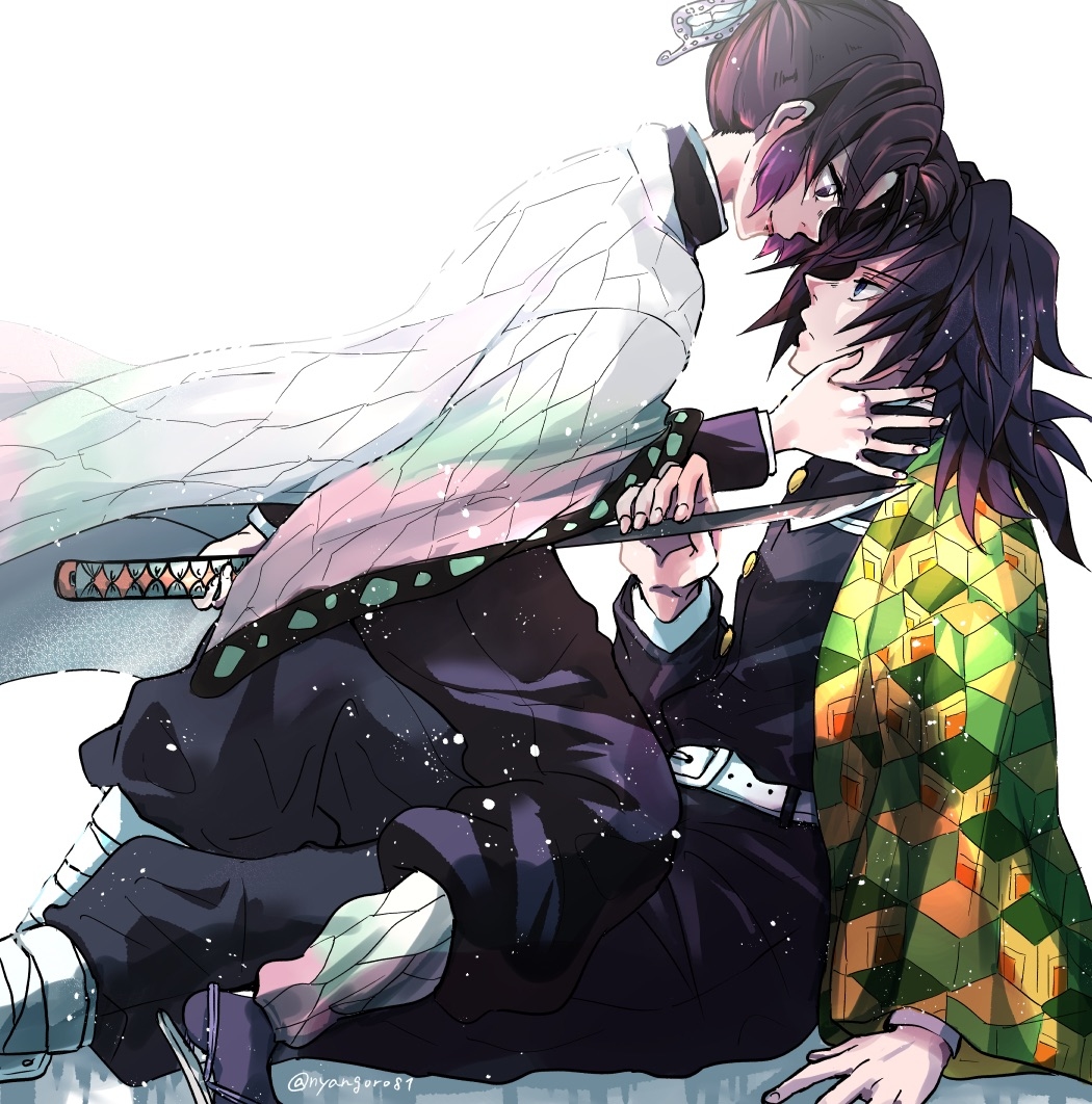 This is a pixiv picture whose title is 鬼滅log4.