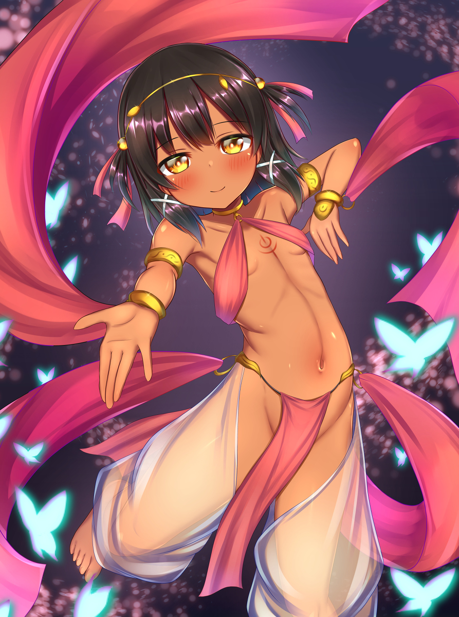 This is a pixiv picture whose title is 踊り子リア.