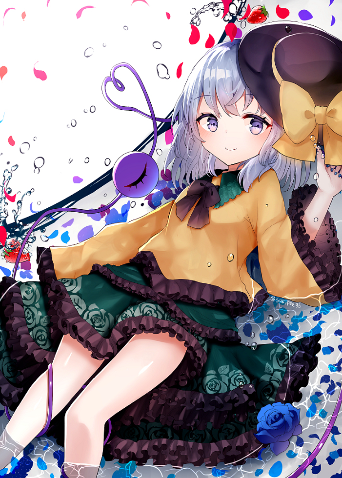 This is a pixiv picture whose title is こいし.