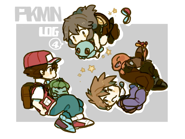 This is a pixiv picture whose title is pkmn log4.