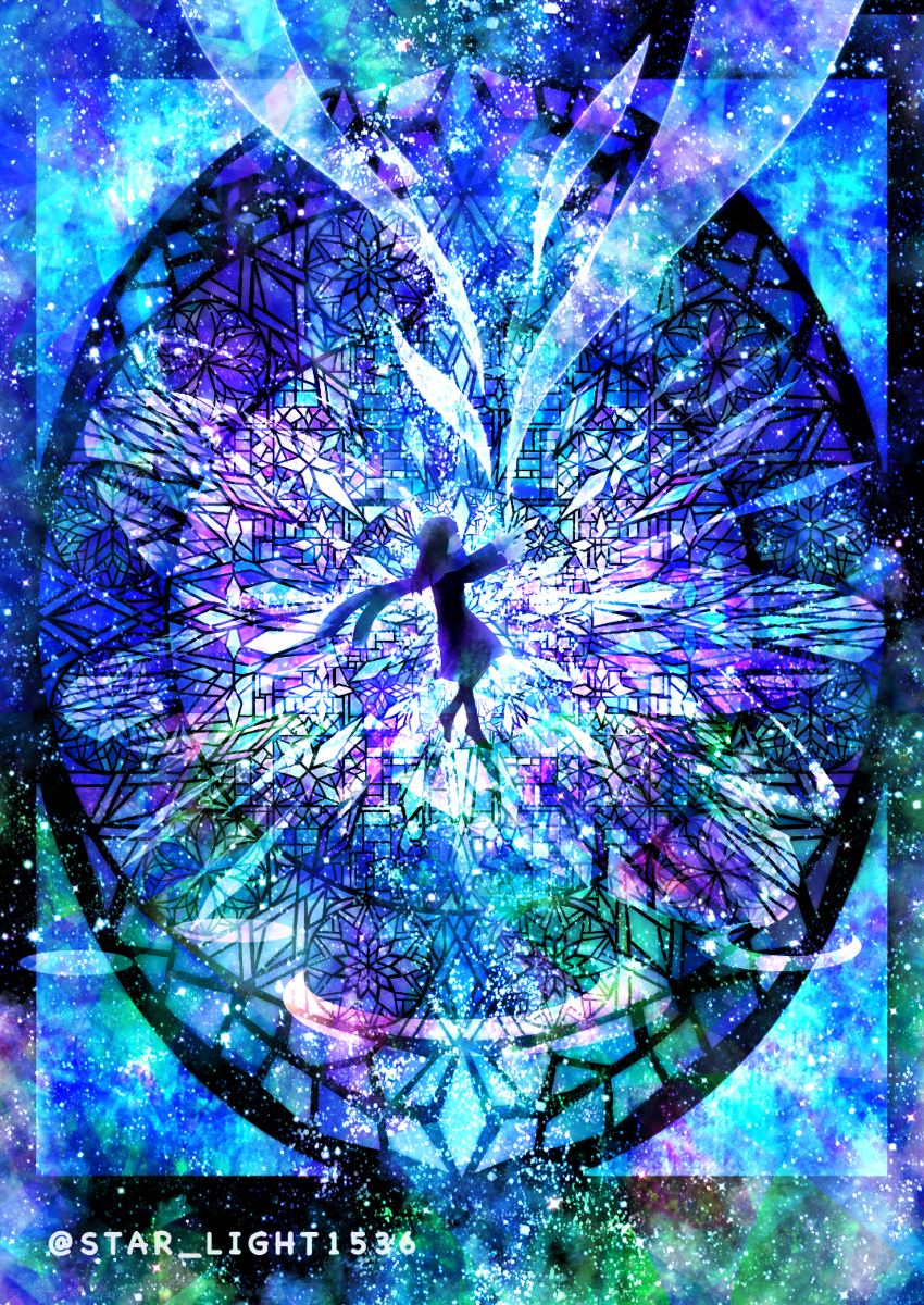 This is a pixiv picture whose title is 砕星.