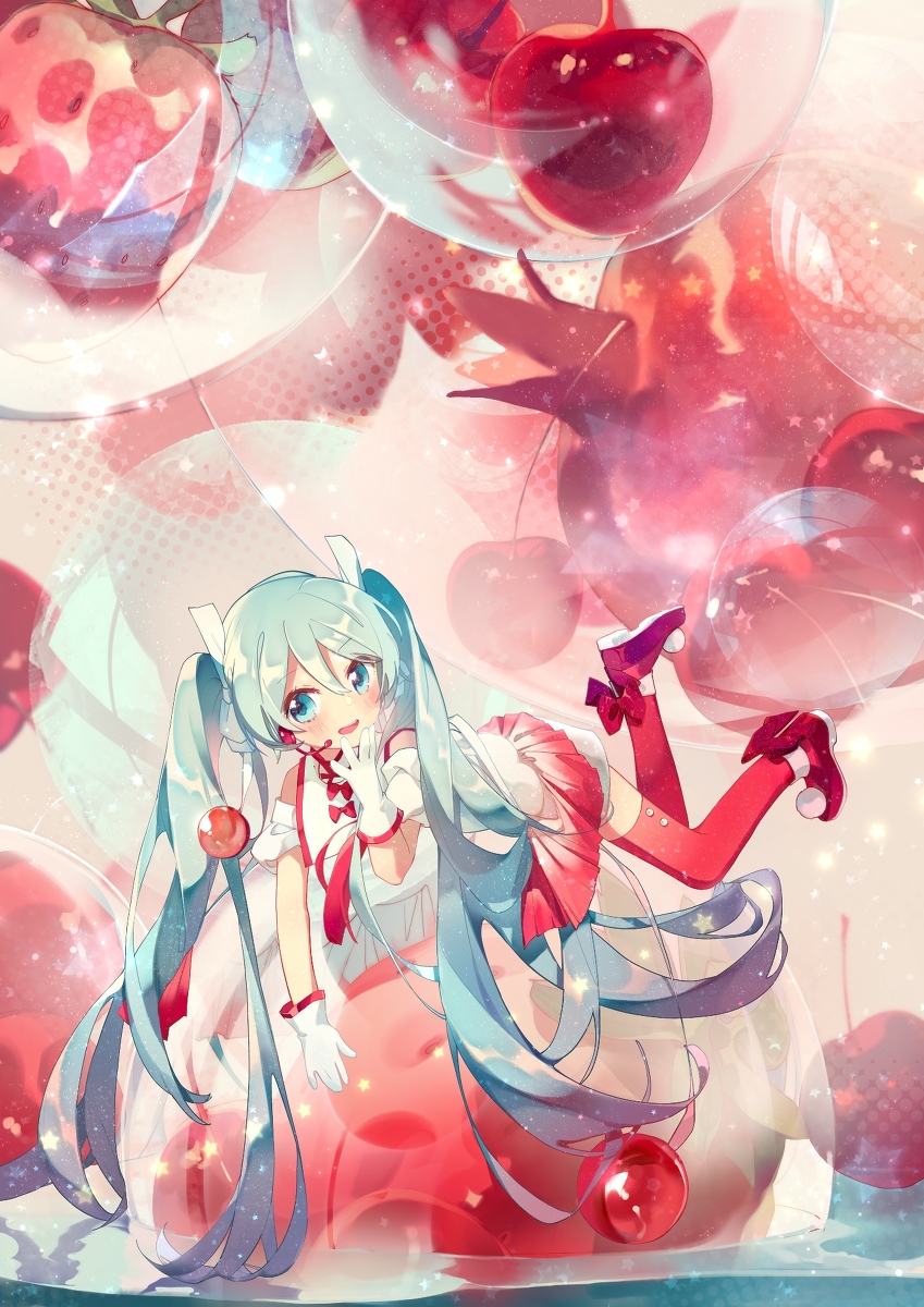 This is a pixiv picture whose title is 「Miku with You 2019 in Beijing」.