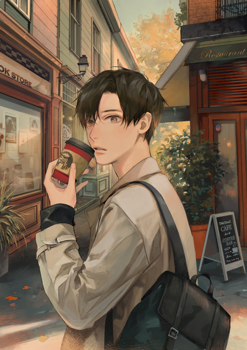 This is a pixiv picture whose title is 秋の絵.