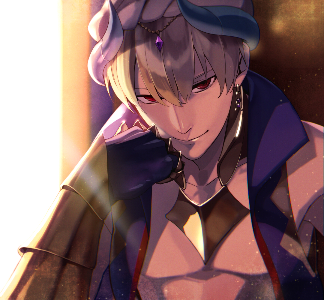 This is a pixiv picture whose title is ギルガメッシュ.