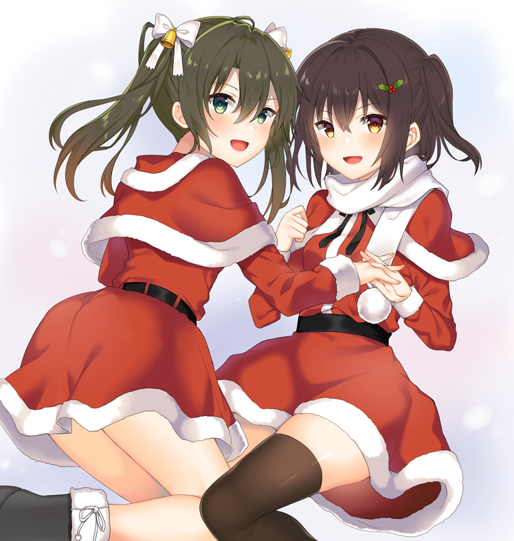 This is a pixiv picture whose title is 瑞川サンタ.