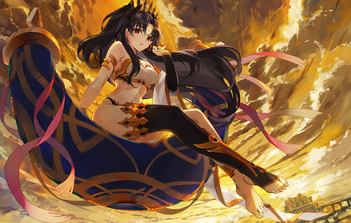 This is a pixiv picture whose title is イシュタル.