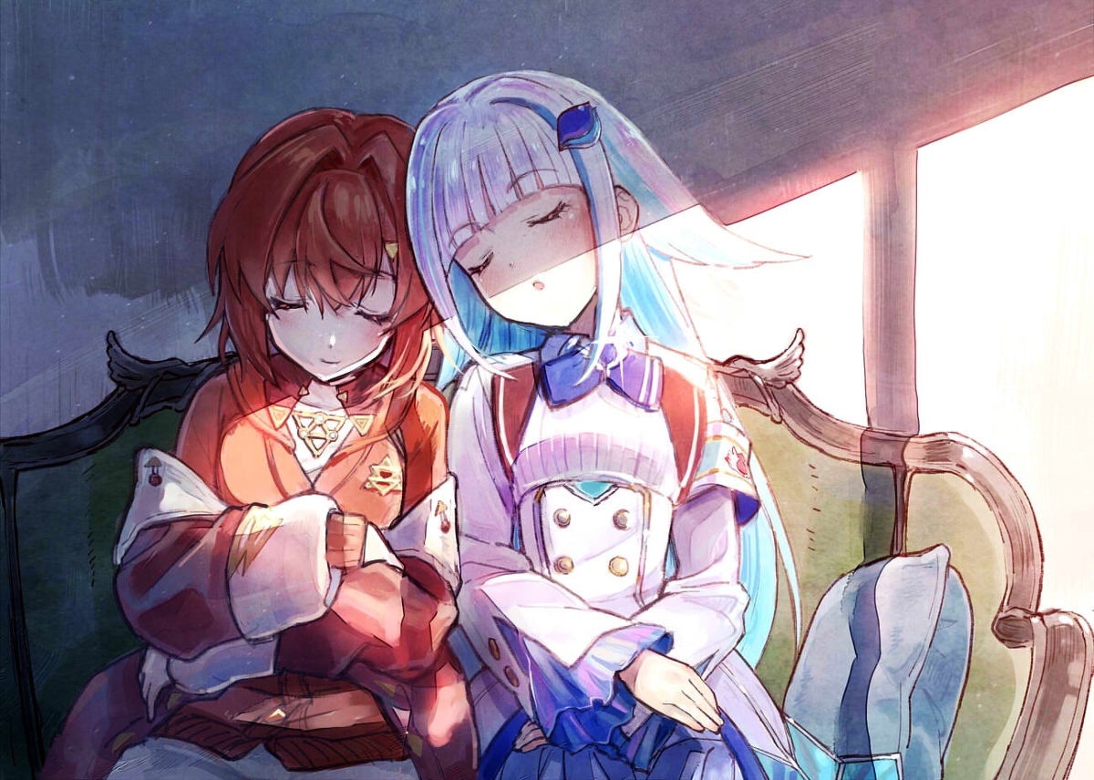 This is a pixiv picture whose title is まどろみの時間.