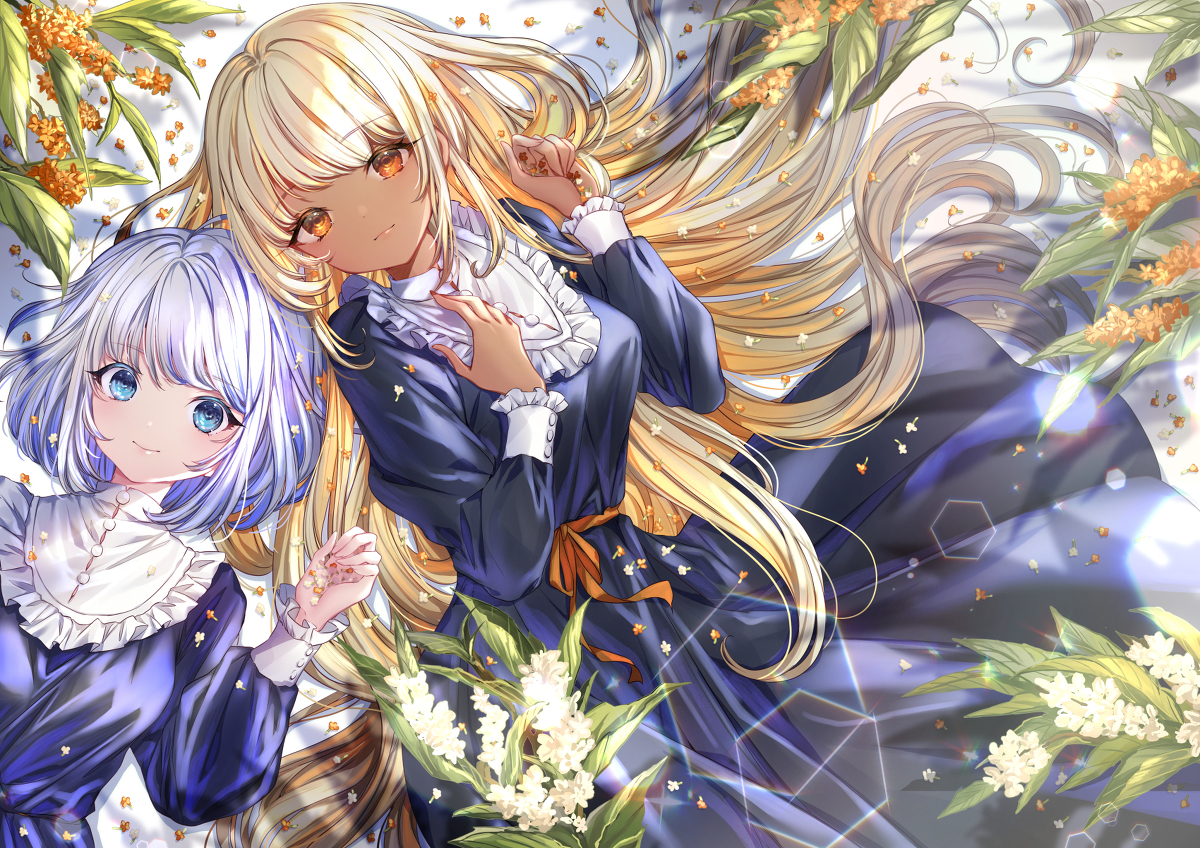 This is a pixiv picture whose title is Osmanthus.