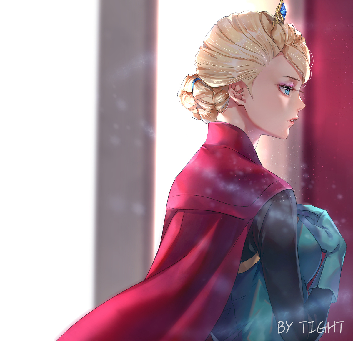 This is a pixiv picture whose title is アナと雪の女王.