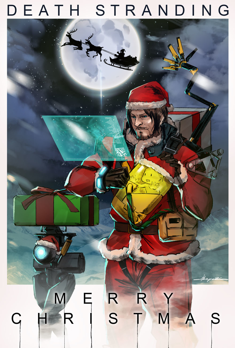 This is a pixiv picture whose title is クリスマストランディング.