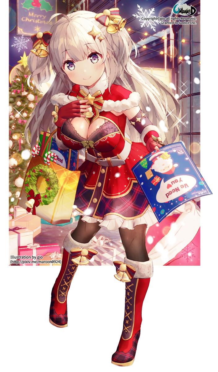 This is a pixiv picture whose title is Merry Christmas.