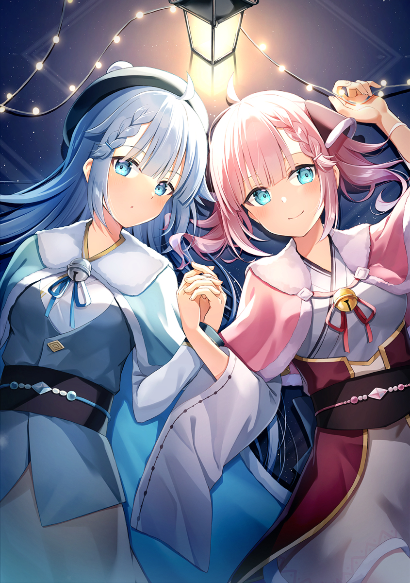 This is a pixiv picture whose title is Sacred Sisters.