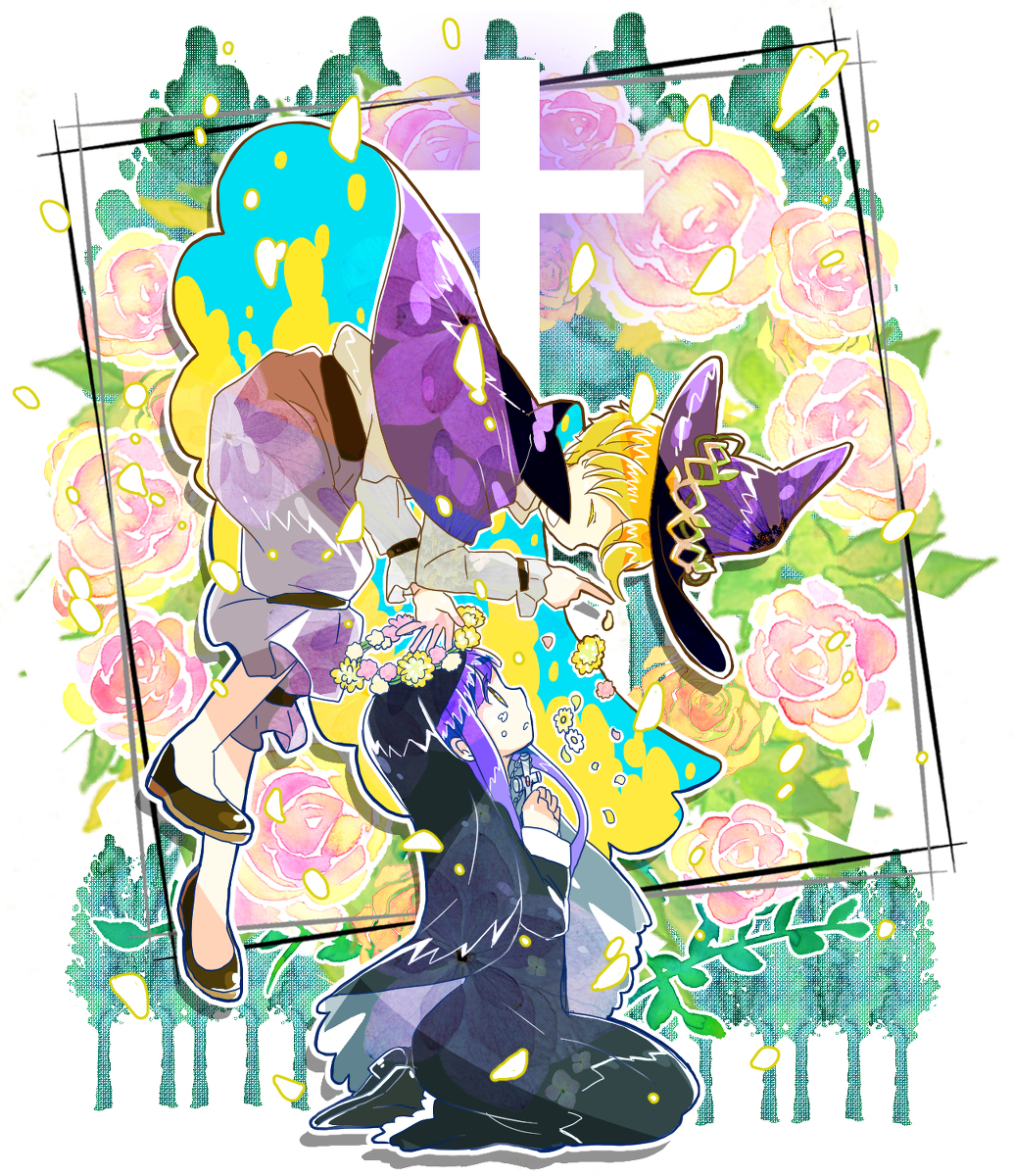 This is a pixiv picture whose title is 「ぼくは神様じゃないけど」.