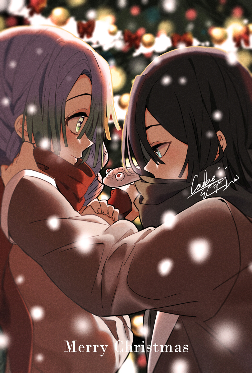 This is a pixiv picture whose title is Merry Christmas.